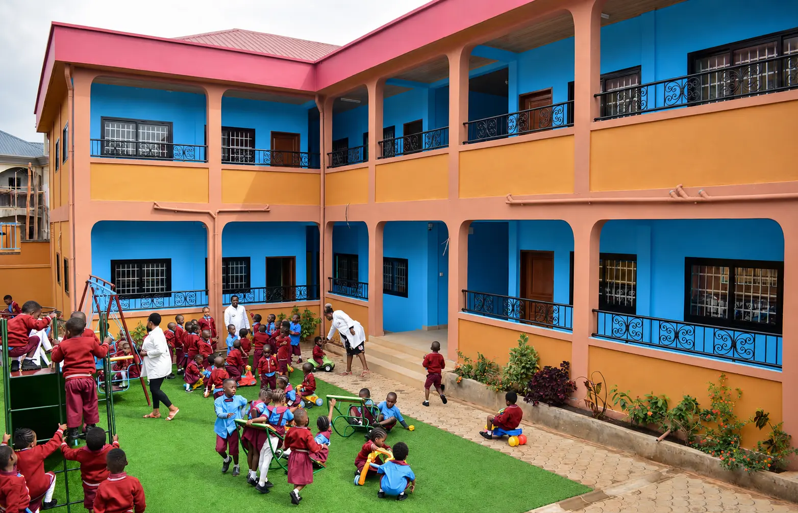 Vie scolaire au campus de Soa